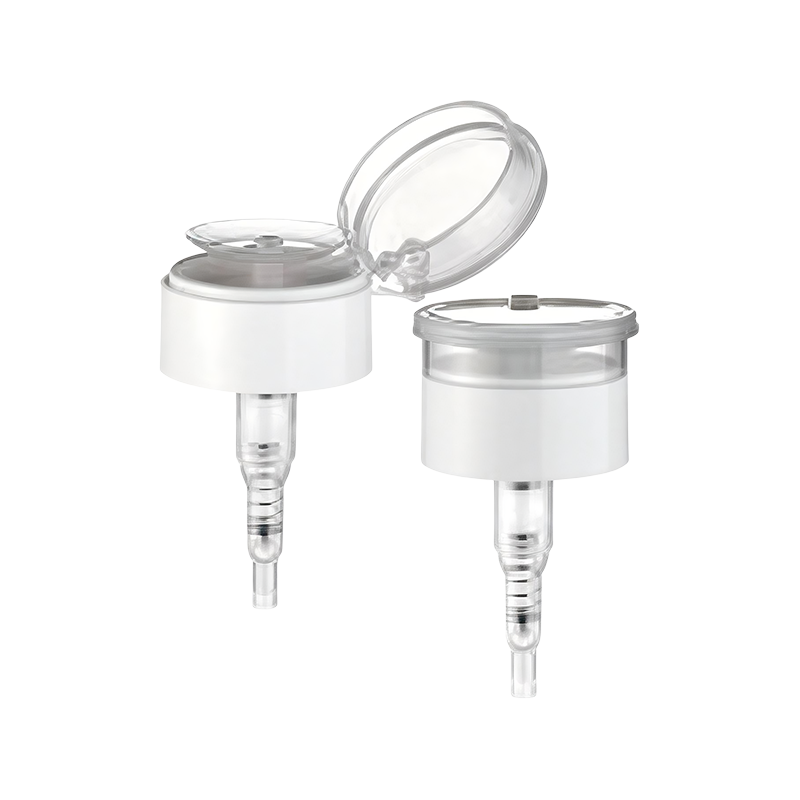 Пластиковый дозатор-насос для снятия лака для ногтей 33 мм