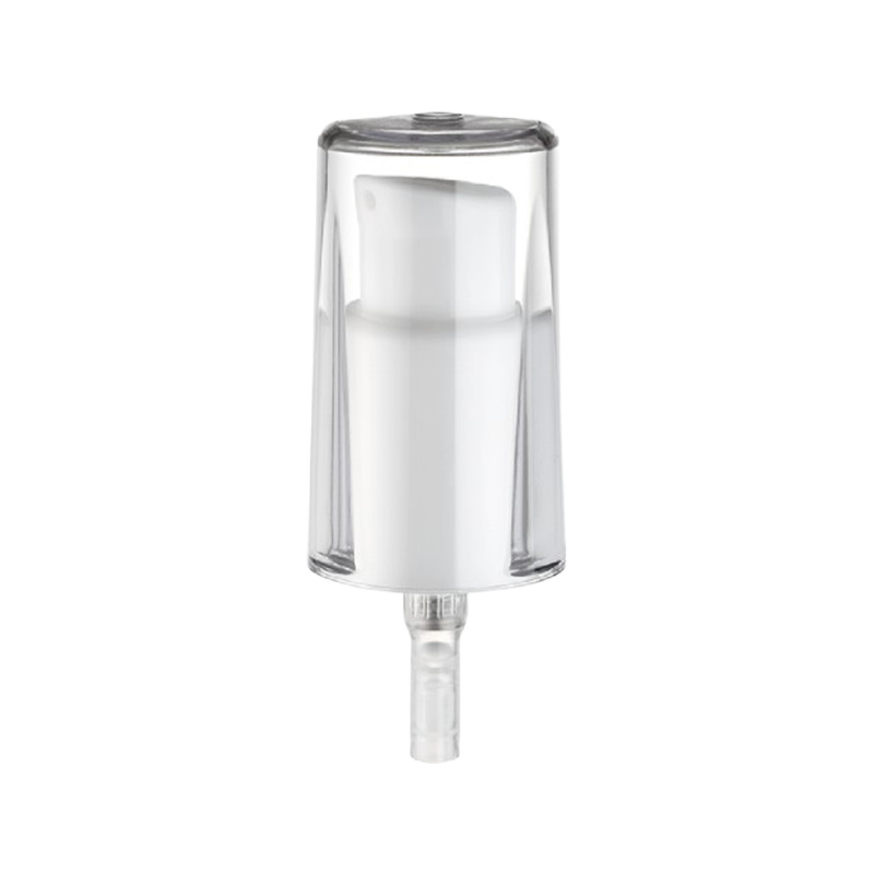 Пластиковый дозирующий насос для лосьона с полным колпачком