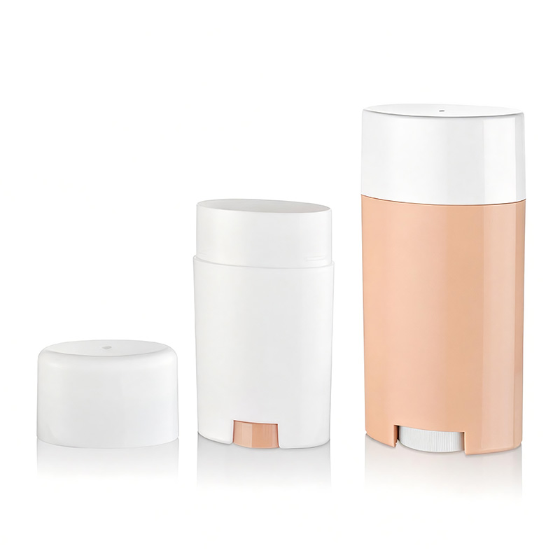 Емкость 50 г/75 г пластиковый овальный контейнер для дезодоранта